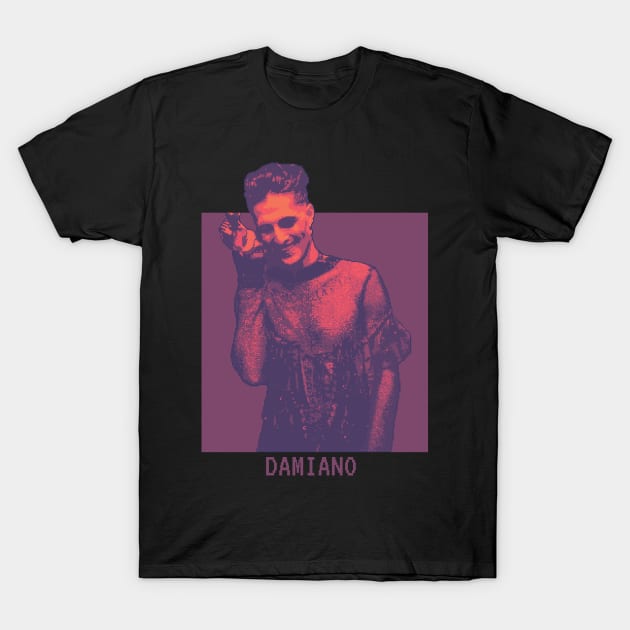 Maneskin Måneskin Damiano David T-Shirt by BleizerShtorn